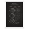 12" x 16" Basketball Patent 2 Framed Wall Art, Contemporary Home Décor, Glass Facing and Hanging Hardware Included